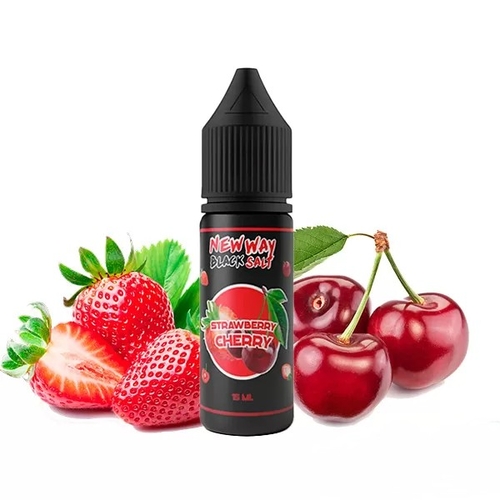 Жидкость New Way Black Salt 15мл (Cherry Strawberry)