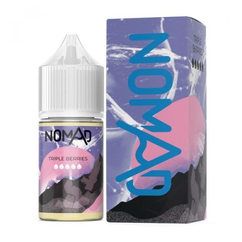 Жидкость Nomad Ice Peak Salt 30мл (Triple Berry)