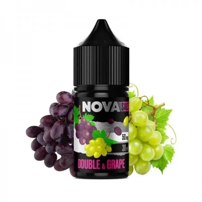 Жидкость Nova Salt 30мл (Double & Grape) на солевом никотине
