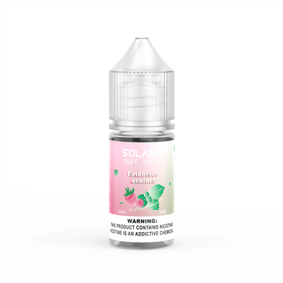 Жидкость Solana Puff Juice Salt 30мл (Raspberry Menthol) на солевом никотине