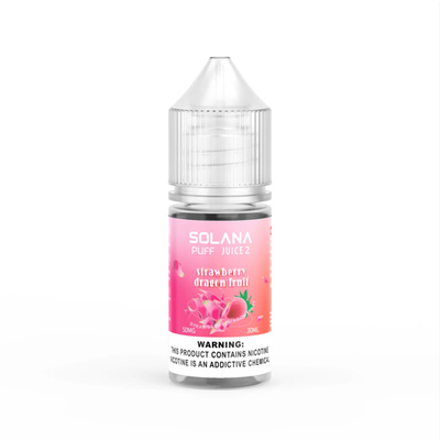 Жидкость Solana Puff Juice Salt 30мл (Strawberry Dragon Fruit) на солевом никотине