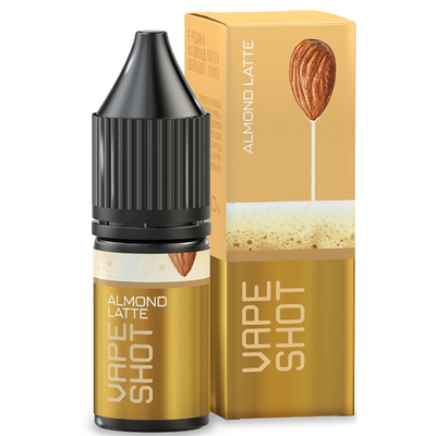 Рідина Vape Shot Salt 10мл (Almond Latte) на сольовому нікотині