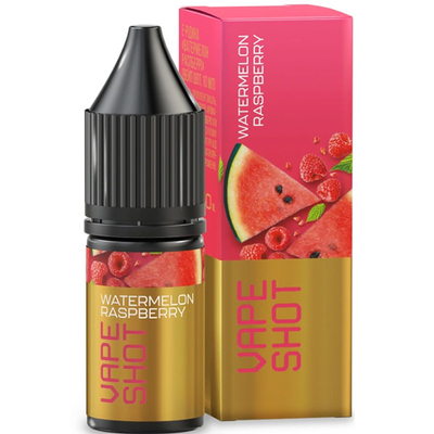 Жидкость Vape Shot Salt 10мл (Watermelon Raspberry) на солевом никотине