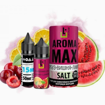 Набор Aroma MAX Salt 30мл (Watermelon Cherry Lemon)