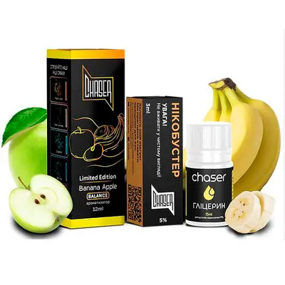 Набор Chaser Black Balance Salt 30мл (Banana Apple)