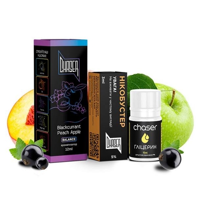 Набор Chaser Black Balance Salt 30мл (Blackcurrant Peach Apple)