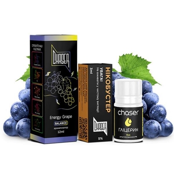 Набор Chaser Black Balance Salt 30мл (Energy Grape)