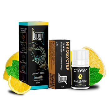 Набор Chaser Black Balance Salt 30мл (Lemon Mint)