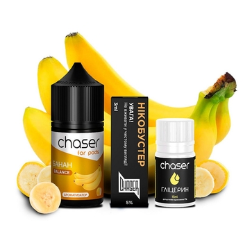 Набор Chaser For Pods Balance Salt 30мл (Банан)