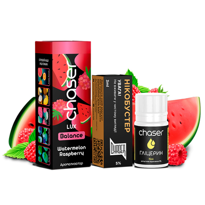 Набор Chaser Lux Balance Salt 30мл (Watermelon Raspberry)