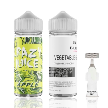 Набор Crazy Juice 120мл (Apple)