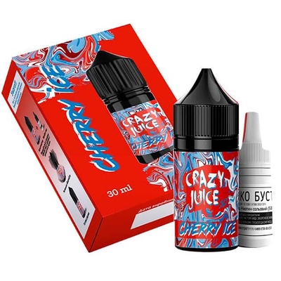 Набор Crazy Juice Salt 30мл (Cherry Ice)