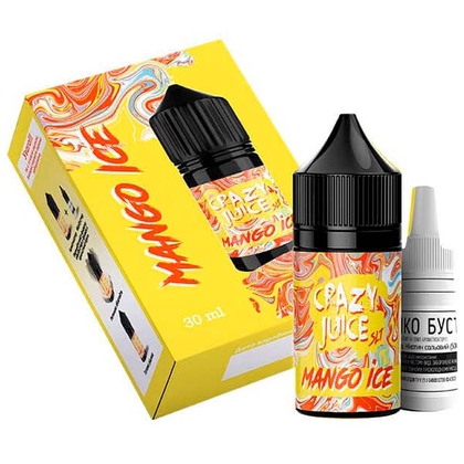 Набор Crazy Juice Salt 30мл (Mango Ice)