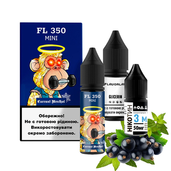 Набір FL 350 Mini Salt 15мл (Currant Menthol)