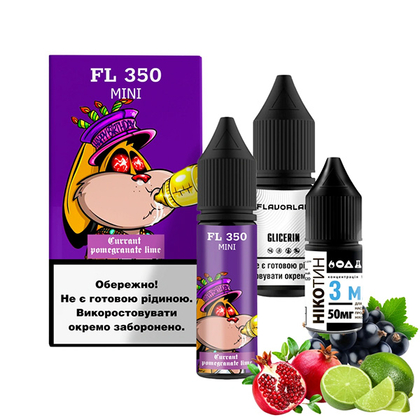 Набор FL 350 Mini Salt 15мл (Currant Pomegranate Lime)