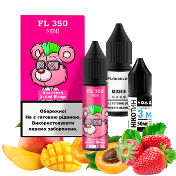 Набір FL 350 Mini Salt 15мл (Strawberry Apricot Mango)