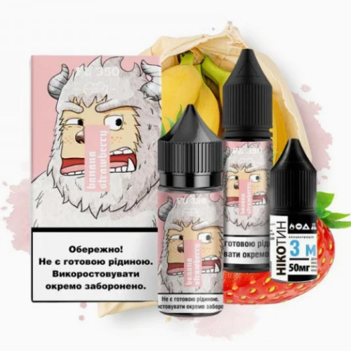 Набор FL 350 Salt 30мл (Banana Strawberry)