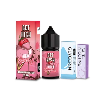 Набір Get High Salt 30мл (Airy Strawberry)