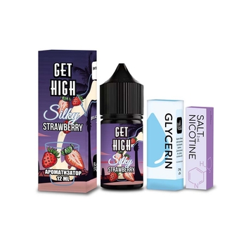 Набір Get High Salt 30мл (Silky Strawberry)