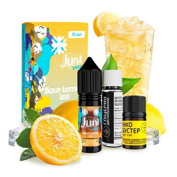 Набор Juni Mix Salt 15мл (Sour Lemon Ice)