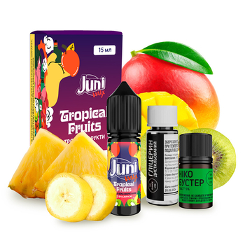 Набор Juni Mix Salt 15мл (Tropical Fruits)