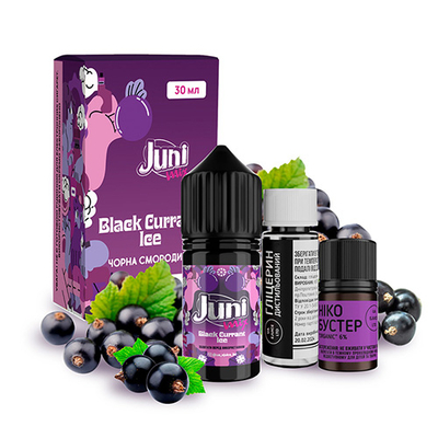 Набір Juni Mix Salt 30мл (Black Currant Ice)