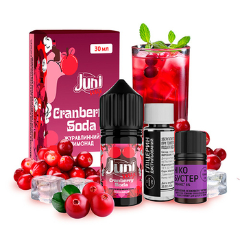 Набор Juni Mix Salt 30мл (Cranberry Soda)