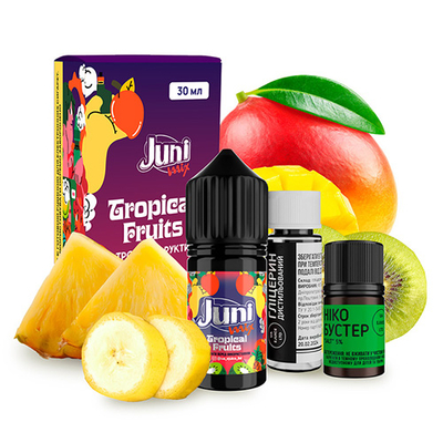 Набір Juni Mix Salt 30мл (Tropical Fruits)