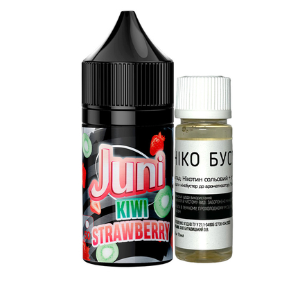 Набор Juni Silver Ice Salt 30мл (Kiwi Strawberry)