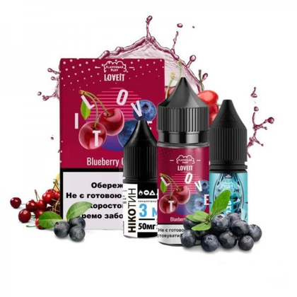 Набор Love It Salt 30мл (Blueberry Cherry)