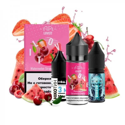 Набор Love It Salt 30мл (Strawberry Cherry Watermelon)