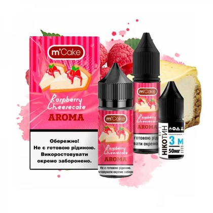 Набор M'Cake Salt 30мл (Raspberry Cheesecake)