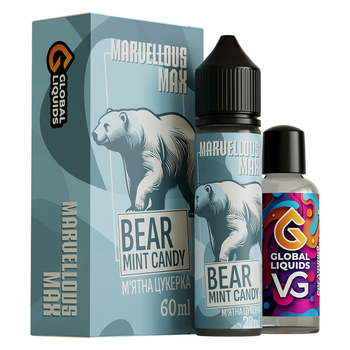 Набір Marvellous MAX 60мл (Bear Mint Candy)