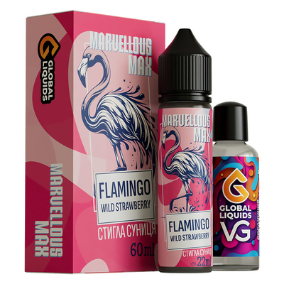 Набор Marvellous MAX 60мл (Flamingo Wild Strawberry)