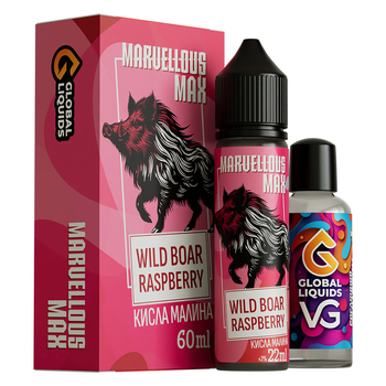 Набір Marvellous MAX 60мл (Wild Boar Raspberry)