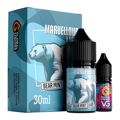 Набор Marvellous MAX Salt 30мл (Bear Mint Candy)