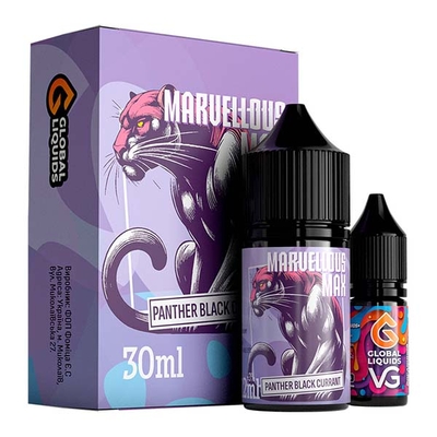 Набор Marvellous MAX Salt 30мл (Panther Black Currant)