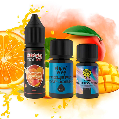 Набір New Way Black Salt 15мл (Mango Orange)