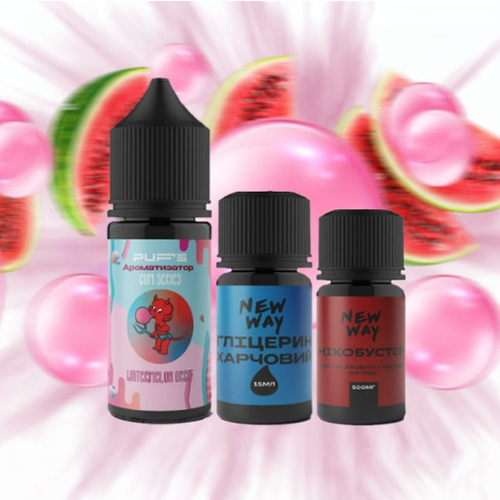 Набір New Way PUFS Salt 30мл (Watermelon Orbit)