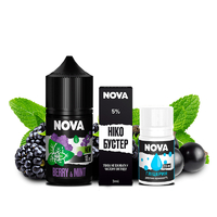 Набор Nova Salt 30мл (Berry Mint)