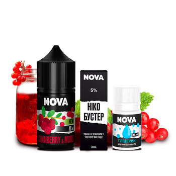 Набор Nova Salt 30мл (Cranberry Mors)