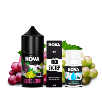 Набор Nova Salt 30мл (Double Grape)