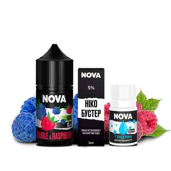 Набор Nova Salt 30мл (Double Raspberry)