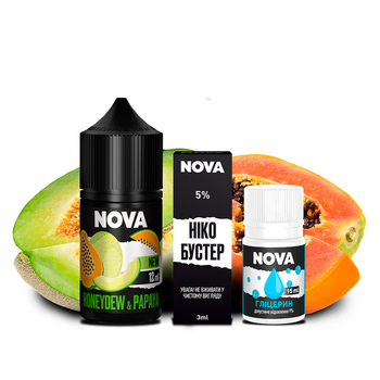 Набор Nova Salt 30мл (Honeydew Papaya)