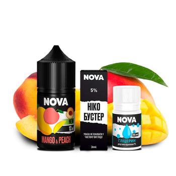 Набор Nova Salt 30мл (Mango Peach)