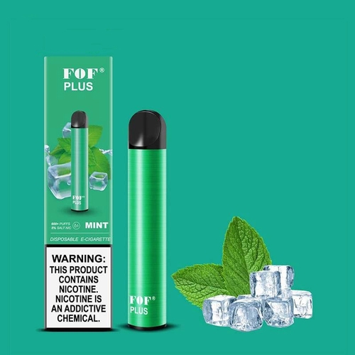 Одноразова електронна сигарета FoF Plus 600 Puffs