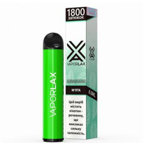 Одноразовая электронная сигарета Vaporlax 1800 Puffs