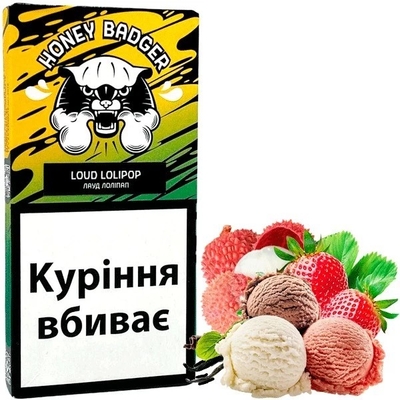 Табак для кальяна Honey Badger 40g (Loud Lollipop)