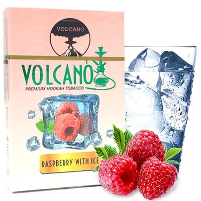 Табак для кальяна Volcano 50g (Raspberry With Ice)