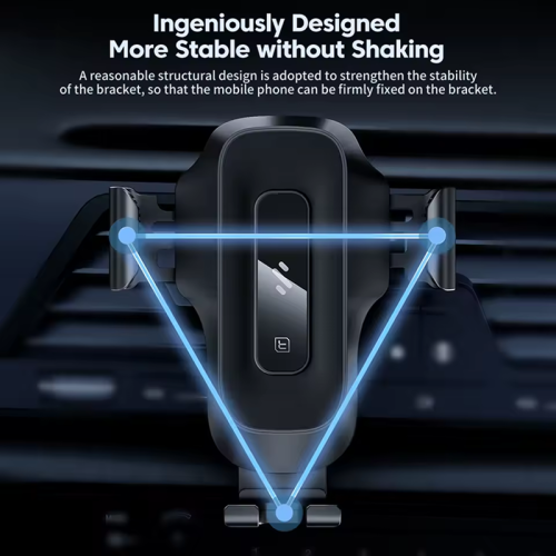 Адаптер для авто Toocki Wireless Charging Car Holder 15W (Black) Адаптер для авто Toocki Wireless Charging Car Holder 15W (Black)